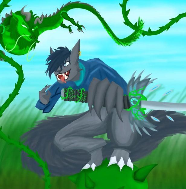 Dragão e Lobo