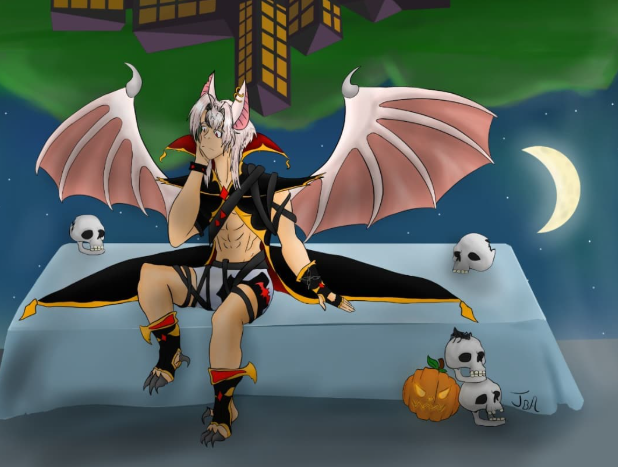 Morcego Albino